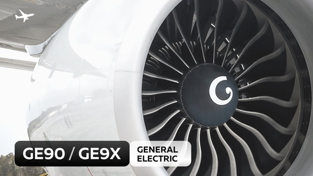 Самый мощный и большой авиационный двигатель — General Electric GE90 GE9X