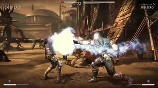 Mortal Kombat X – Геймплей с демонстрацией стиля Cassie Cage ‘Hollywood’ в очках