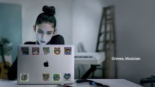 Behind the Mac — Grimes