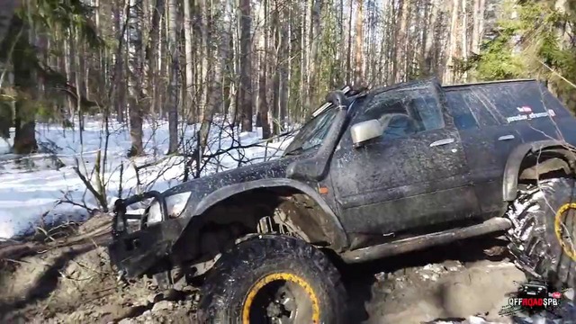 OffroadSPB. Новый маршрут! Жесткое рубилово Patrol с мотором от BMW