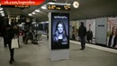 Очень крутая реклама в шведском метро