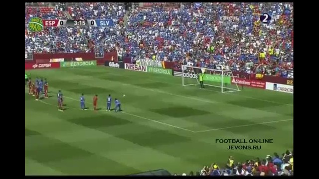 Сальвадор 0-2 Испания