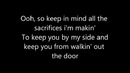 Bruno Mars – It Will Rain (Lyrics)