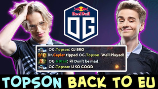 Topson BACK TO EU — OG reunites, party with Notail