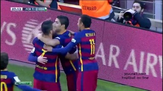 Барселона 4:0 Гранада | Испанская Примера 2015/16 | 19-й тур | Обзор матча