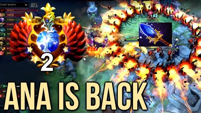 Dota 2 Ana Shadow Fiend back to Solo Ranked – Top 2 Divine Rank