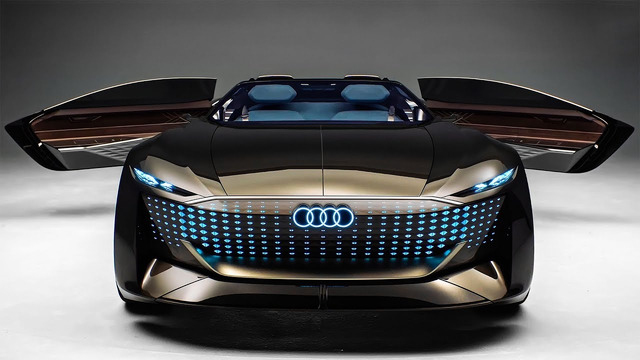 Audi skysphere – Wild Roadster with a Variable Wheelbase