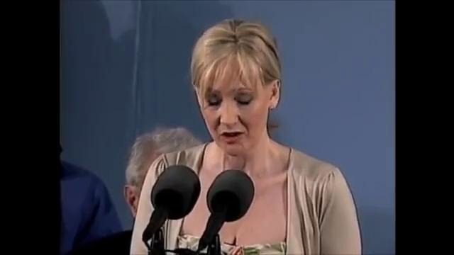 J.K. Rowling Speaks at Harvard Commencement