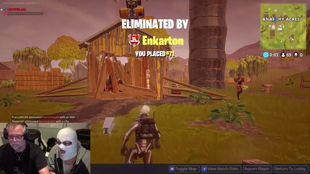 Papanomaly plays fortnite (funny highlights)