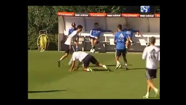 Partidillo con el Castilla en el tercer entrenamiento de la semana