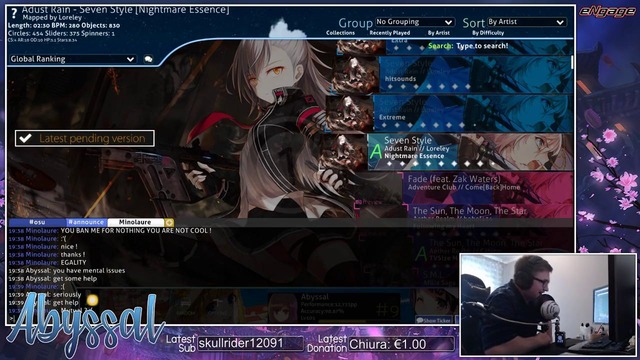 Emilia Hits a Crazy Pattern! Axarious Hits Big Jumps! – osu! Stream Highlights #71