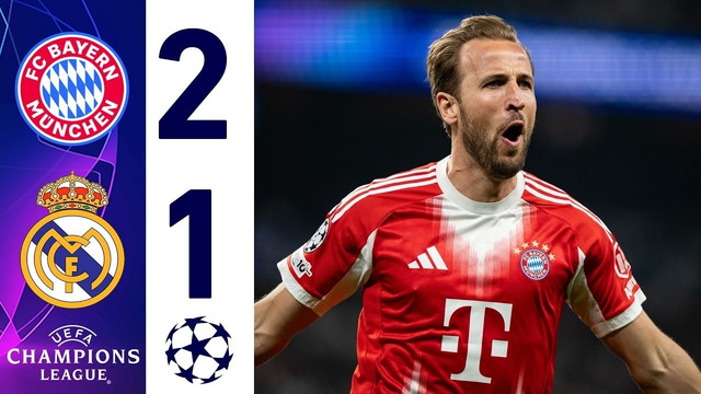 РЕАЛ МАДРИД 1-2 БАВАРИЯ ОБЗОР МАТЧА И ВСЕ ГОЛЫ! ГОЛ МБАППЕ БАВАРИИ! ГОЛ КЕЙНА РЕАЛУ