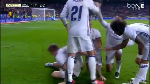 Реал Мадрид – Депортиво | Испанская Примера 2016/17 | 15-й тур