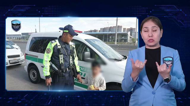 Yangihayot tumanida YPX inspektori adashib qolgan bolani oilasiga qaytardi