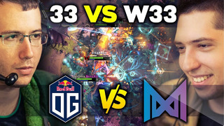 NEW OG ROSTER vs TEAM NIGMA – 33 vs w33 – ESL Los Angeles 2020 Dota 2