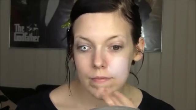 Marilyn Manson inspired makeup
