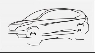 Видеоролик прототипа Honda CR-V нового поколения
