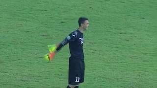 Вратарь сборной Узбекистана забил гол команде КНДР от своих ворот