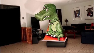 Amazing T-Rex Illusion