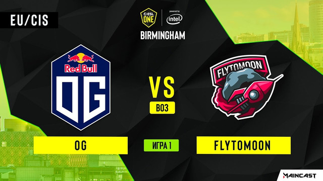ESL One Birmingham 2020 – OG vs FlyToMoon (Game 1)