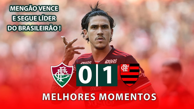 MENGÃO VENCE E DISPARA NA LIDERANÇA | Fluminense 0 x 1 Flamengo | Melhores Momentos | 23/06/2024
