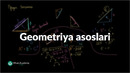 1 Geometriya asoslariga xush kelibsiz