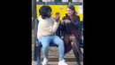 Wait she left the scene after opening my handcuffs#funny #comedy #shorts