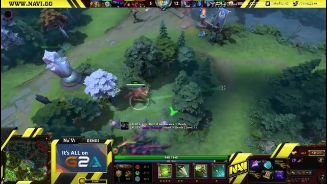 Dota 2 Dendi против агентов габена