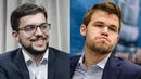 Шахматы. Карлсен – Вашье Лаграв: исход острой партии решил цейтнотный зевок