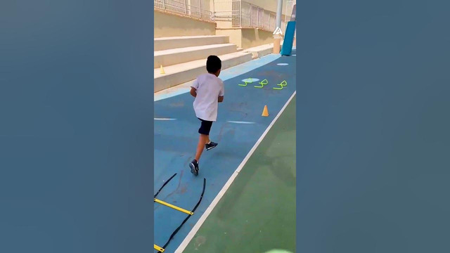 Kid Goes Through Obstacle Course Swiftly