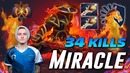 Miracle – Ember – x2 Rapier x2 Daedalus 34 KILLS – Dota 2 Pro Gameplay