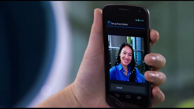 Galaxy Nexus: Face Unlock