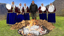 Индейки, запеченные на углях! Чаепитие с национальными песнями и сытным ужином