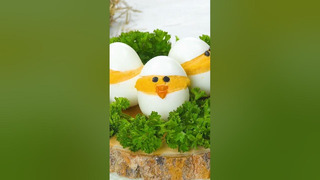 Милейшие закуски из яиц #easyrecipe