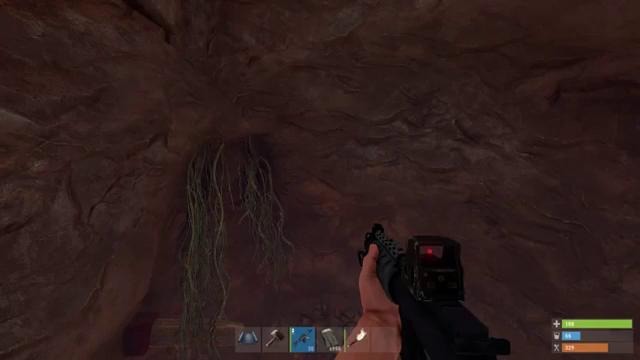 Новые пещеры уже в игре (rust)