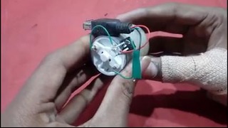 How to Make a Mobile Charger Using DC Motor At Home