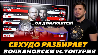Сехудо разбирает бой Волкановски – Топурия / Сравнительный анализ боя / UFC 298 | FightSpace MMA