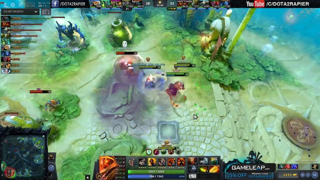 Dota 2 MinD ContRoL [Ember SPirit] Extremely Close Game