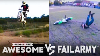 BMX, Rope Swings, Knives & More | People Are Awesome Vs. FailArmy