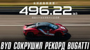 BYD U9 сокрушил рекорд BUGATTI. Новый король гиперкаров