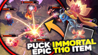 NEW EPIC RARE TI10 Puck Immortal by Top Rank ft. MinD ContRoL Dota 2