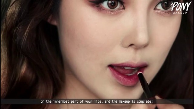 Pony makeup – Burgundy Make Up (With subs)