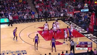 NBA 2017: Chicago Bulls vs LA Lakers | Highlights | Nov 30, 2016