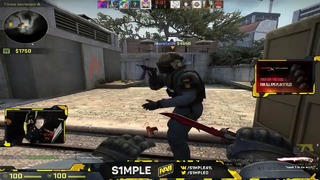 CS:GO S1mple And Seized Playing FPL on Overpass