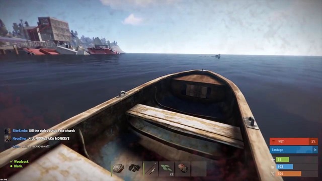 Rust – Угнали лодку у огромного клана