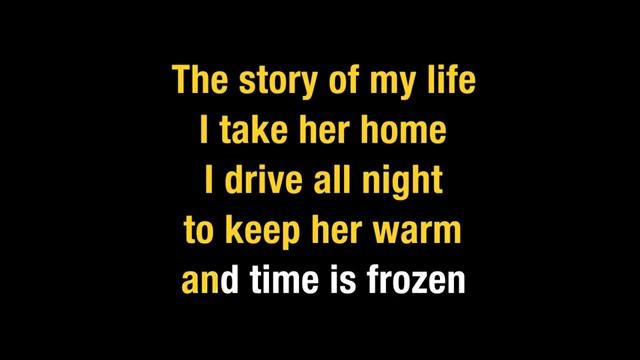 Караоке Уан Дирекшн One Direction – Story Of My Life, караоке со словами, минусо