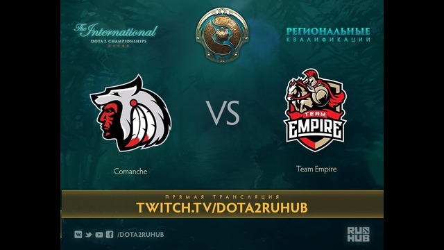 DOTA2: The International 2017 – Comanche vs Empire (Groupstage, CIS Quals)