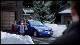 Infiniti и BMW сыграли в снежки