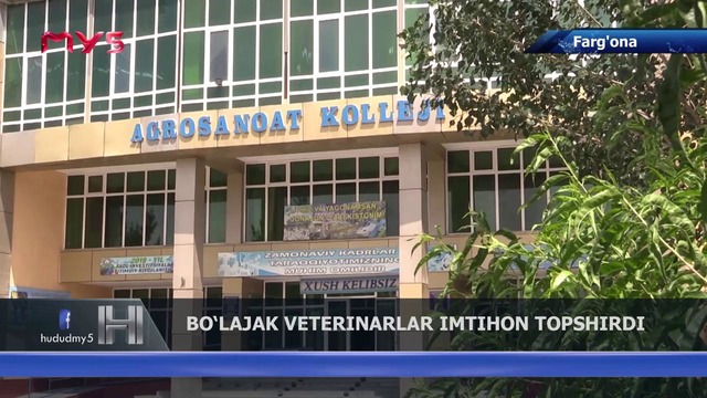 Bo’lajak veterinarlar imtihon topshirdi