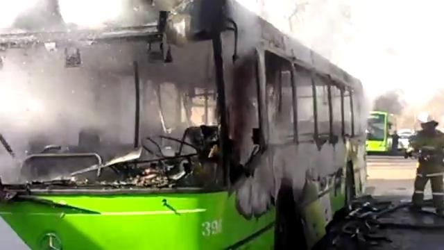 «Сгоревший автобус на Чапанате» 14.03.2013 09:50 по Ташкенту